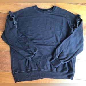 Monrow Gray Size XS Sweatshirt